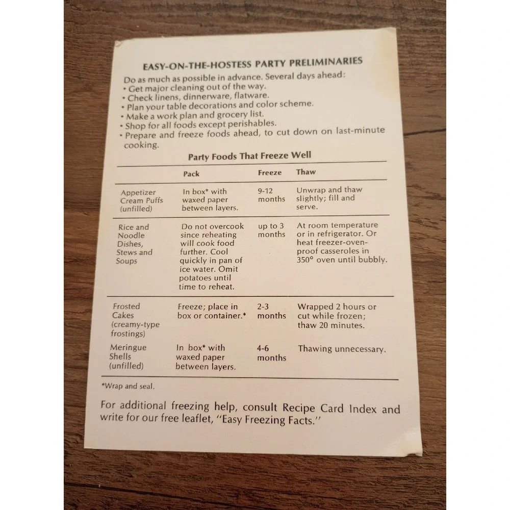 VTG 1971 Mid Century Betty Crocker Recipe Card Library (Complete) EUC